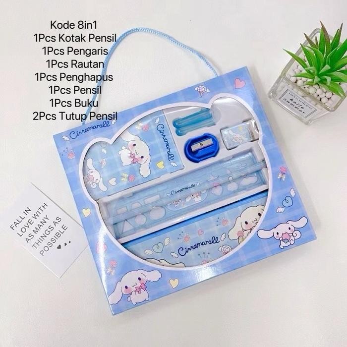 

ID KOTAK PENSIL ANAK SET STATIONERY UNTUK HADIAH ANAK SEKOLAH SANR!O / ALAT TULIS SET KOTAK PENSIL