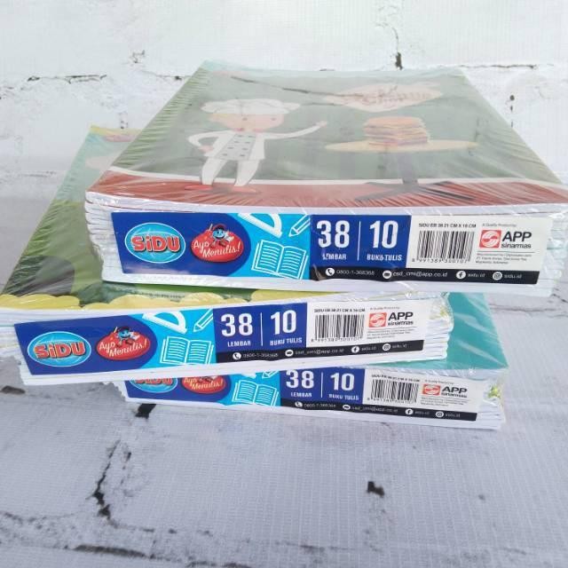 

ID (ISI 10)BUKU TULIS SIDU SINAR DUNIA 38 LEMBAR