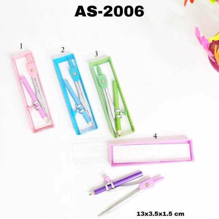 

ID UF JANGKA XF-6802/6856/JANGKA SEKOLAH / MATH SET/COMPASS PENSIL