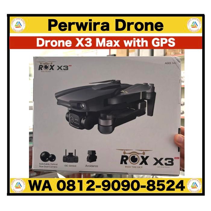 ( FreeOngkir ) X3PRO 4K EIS 28 Min GPS BRUSHLESS DRONE 2022 New Drone X3 Max Terlaris Termurah