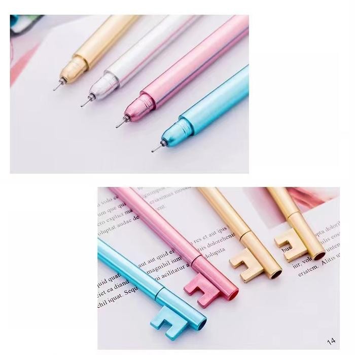 

ID PULPEN BENTUK KUNCI 0.5MM ALAT TULIS UNIK PENA LUCU