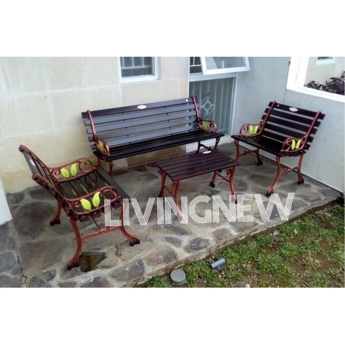 kursi taman besi tempa imax