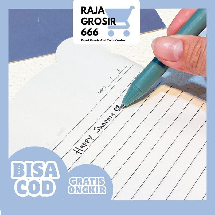 

ID PEN CETEK MAKARON V2 PC-1223 BOLPEN MEKANIK TERJANGKAU BAGUS ALAT TULIS KANTOR UNIK