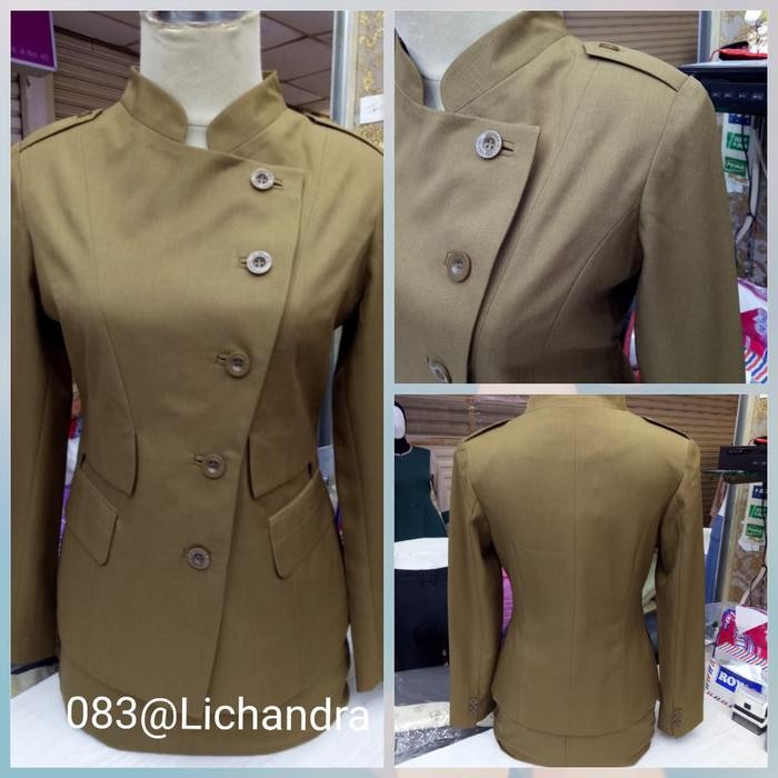 SIAPKIRIM seragam pemda wanita lichandra blazer pns original seragam pemda READY STOCK