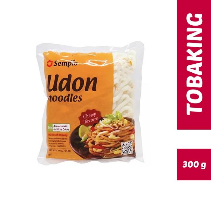 

SEMPIO UDON NOODLE 200GR MIE JEPANG KOREA MATANG CHEWY FRESH NOODLES