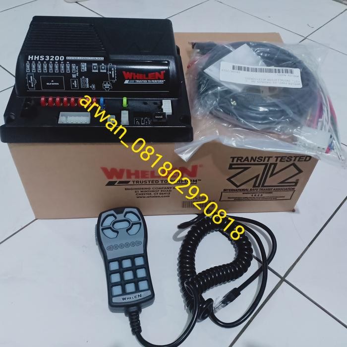 New Whelen Hhs 3200