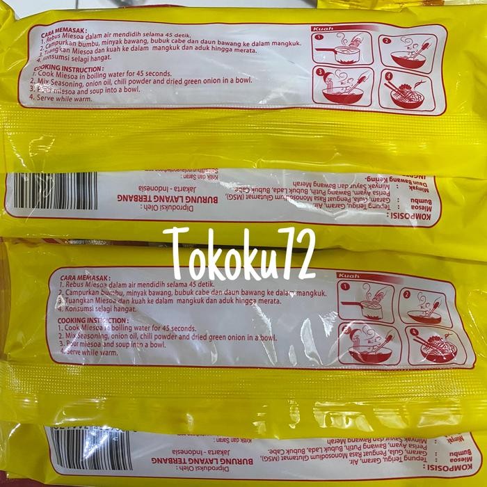 

MIESOA / MISUA RASA AYAM BAWANG CAP BURUNG LAYANG TERBANG 65 GR