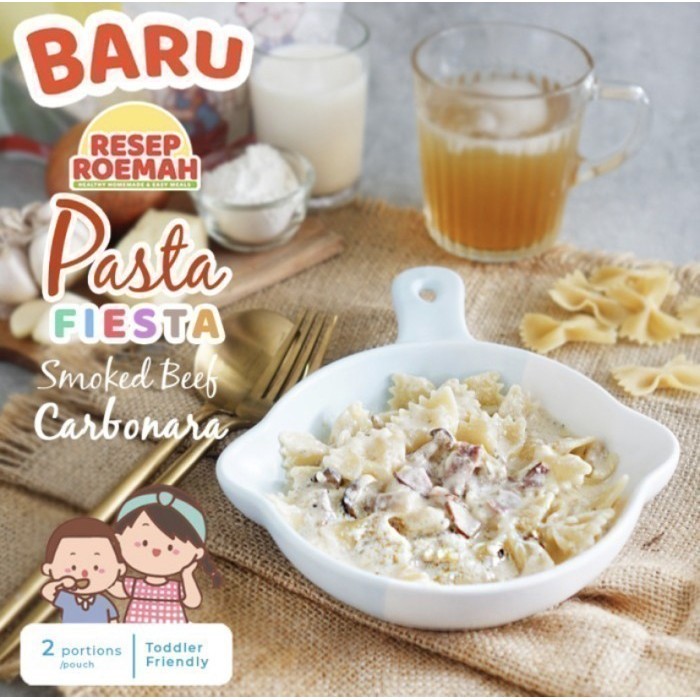 

RESEP ROEMAH PASTA FIESTA / PASTA DENGAN SAUS / TODDLER / NO MSG