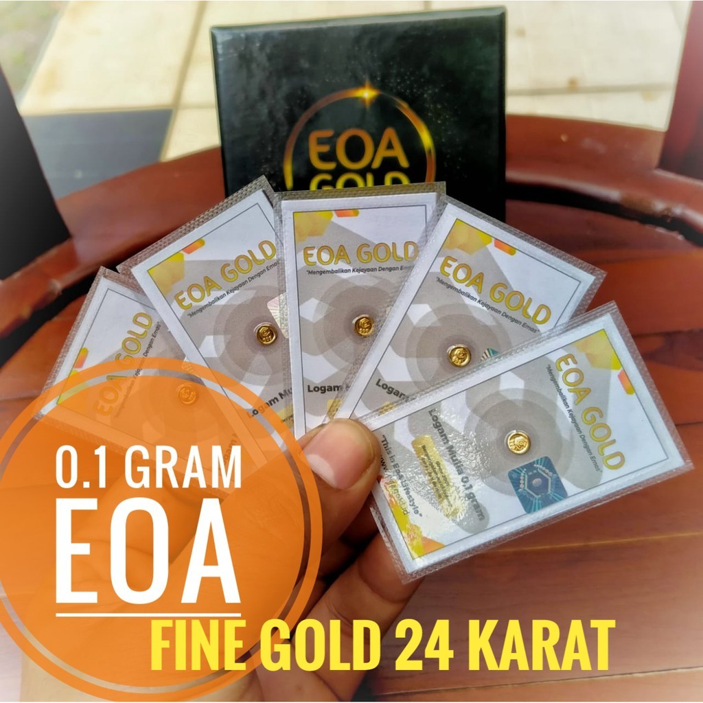 EOA GOLD 0,1 gram / EOA GOLD 0.1 gram