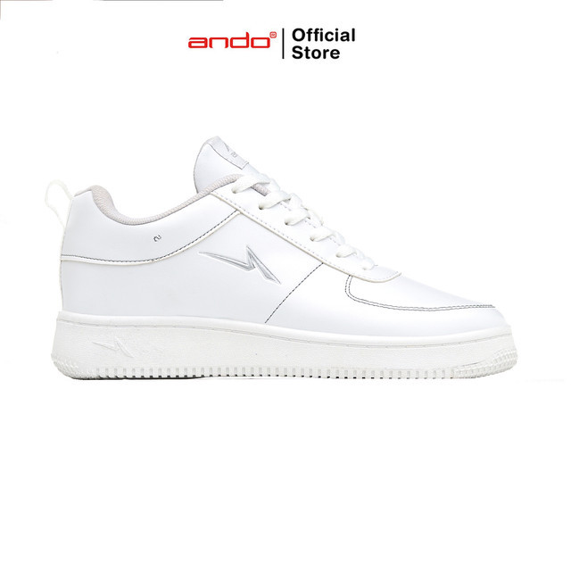 Ando Official Sepatu Sneakers Delars Wanita Dewasa - Putih