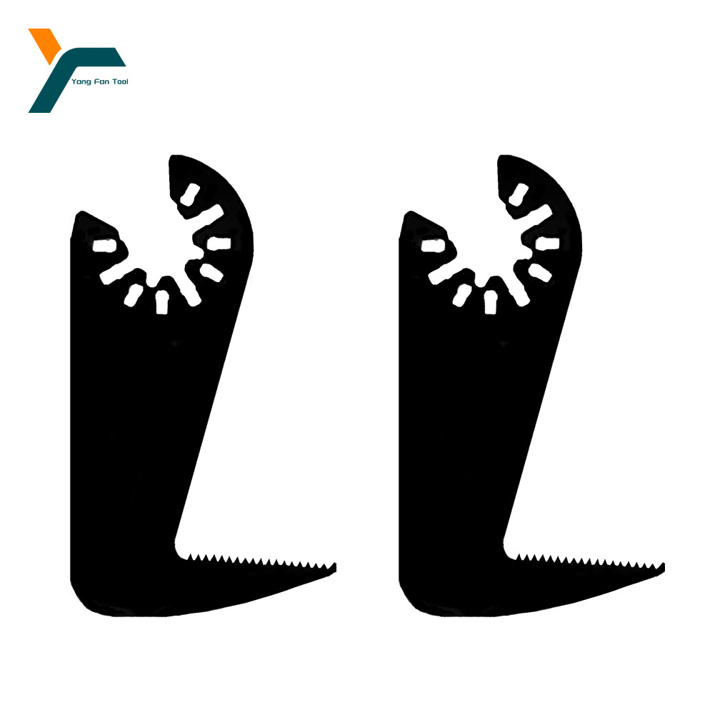 SALE 2Pcs Oscillating Multi Tool Blade Quick Change Saw Blade Set For Plaster Wood Plastic Panel Ren