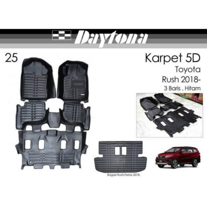 DAYTONA Karpet 5D Toyota Rush 2018-2022