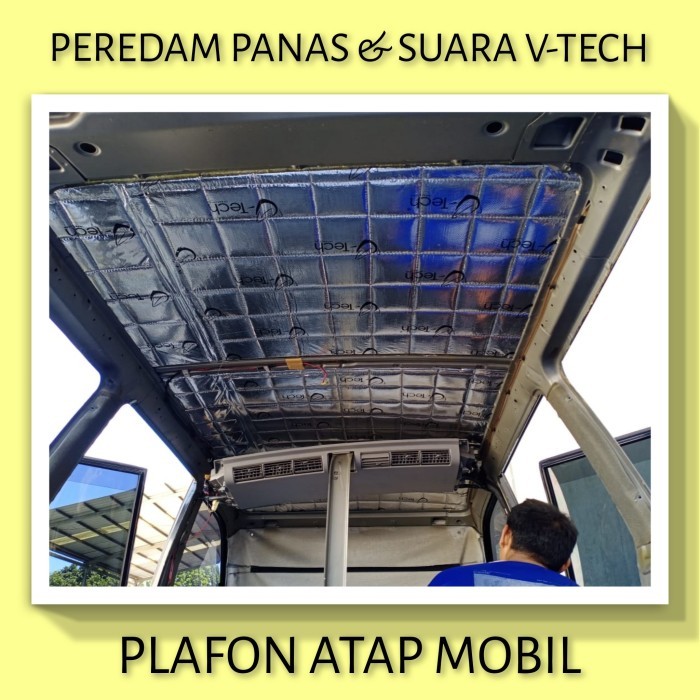 TOYOTA AGYA Peredam Panas Suara Plafon Atap Mobil VTECH