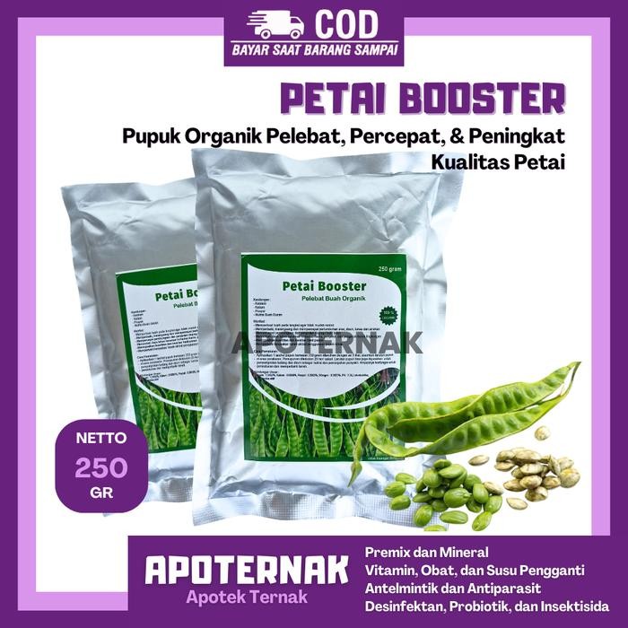 

PETAI BOOSTER 250GR Pupuk Organik Pelebat Percepat *