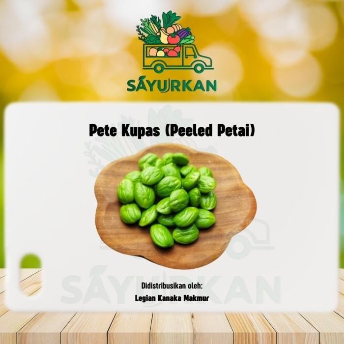 

Pete Kupas 250gr (Peeled Petai) Sayurkan LKM *