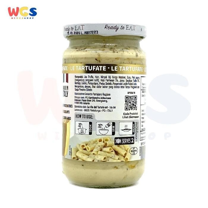 

Kualitas No1 Tartufi Jimmy Truffle & Cheese Tartufata Sauce 180G