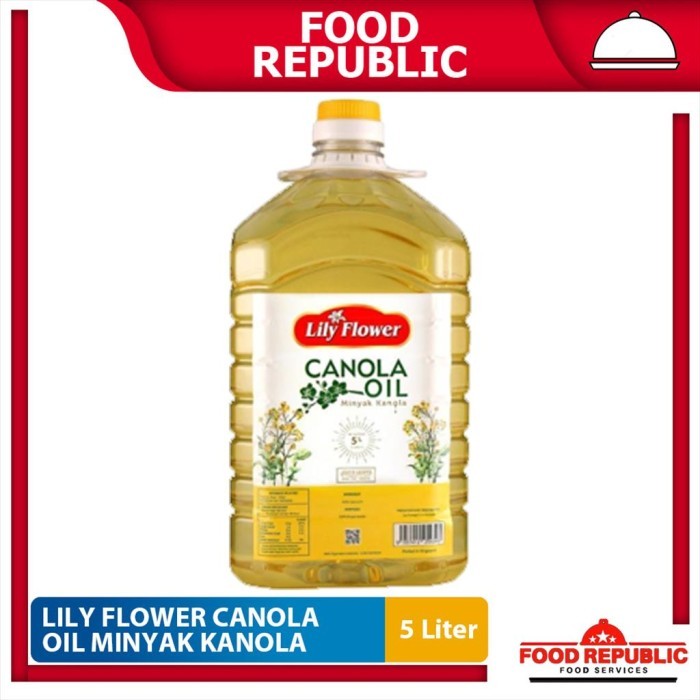 

TodayFre3sH- Canola Oil / Minyak Kanola Lily Flower 5 LTR