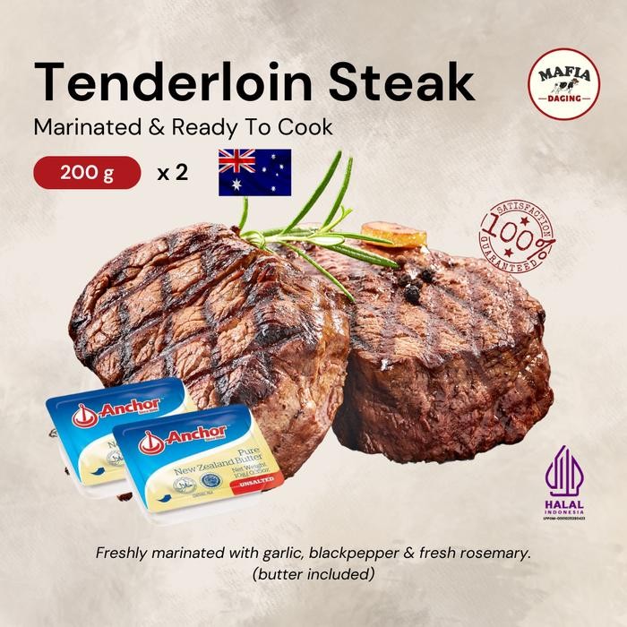 

BeliSkrg,KirimHariini- Ready To Cook Tenderloin Steak Set