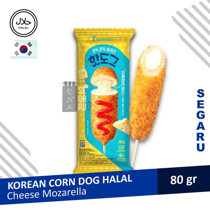 

TodayFre3sH- Korinus Corn Dog Korea Korean Corndog Mozzarela Cheese Potato Halal