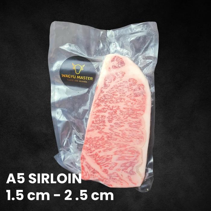 

BeliSkrg,KirimHariini- Japanese A5 Wagyu Sirloin / Steak Cut