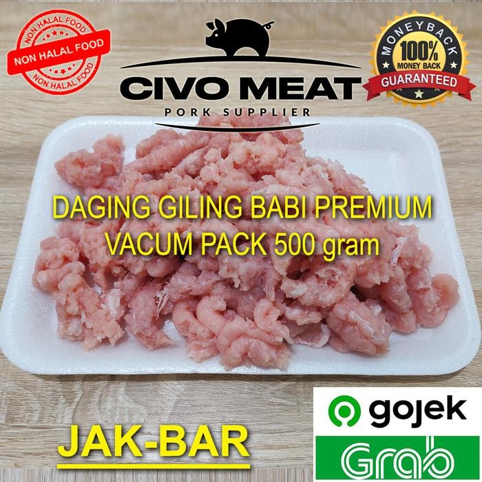 

BeliSkrg,KirimHariini- Giling Babi PREMIUM less fat 500 gram