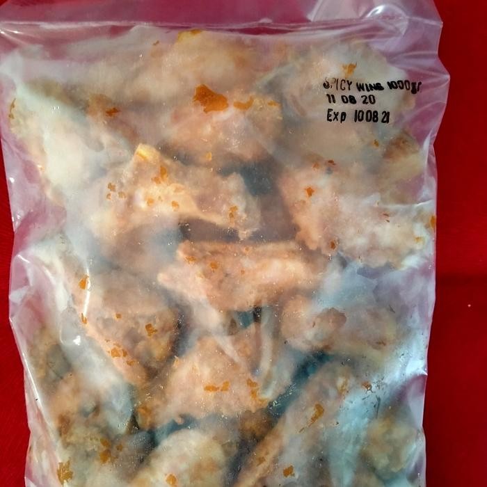 

BeliSkrg,KirimHariini- spicy wing @ 1kg kemasan polos