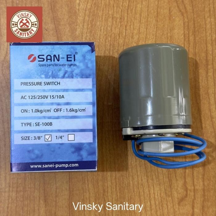 Otomatis Mesin Pompa Air SAN EI / Pressure Switch Otomatis Sanyo *
