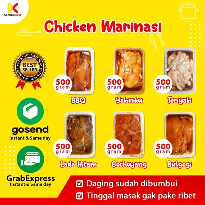 

BeliSkrg,KirimHariini- CHICKEN MARINATED / DAGING AYA MARINASI