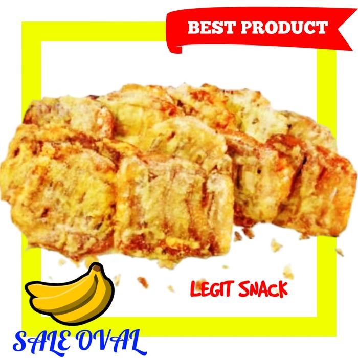 

PastikanDikirimLgsg- SALE PISANG OVAL / KERIPIK PISANG SALEH BULAT LEBAR / KRIPIK PISANG