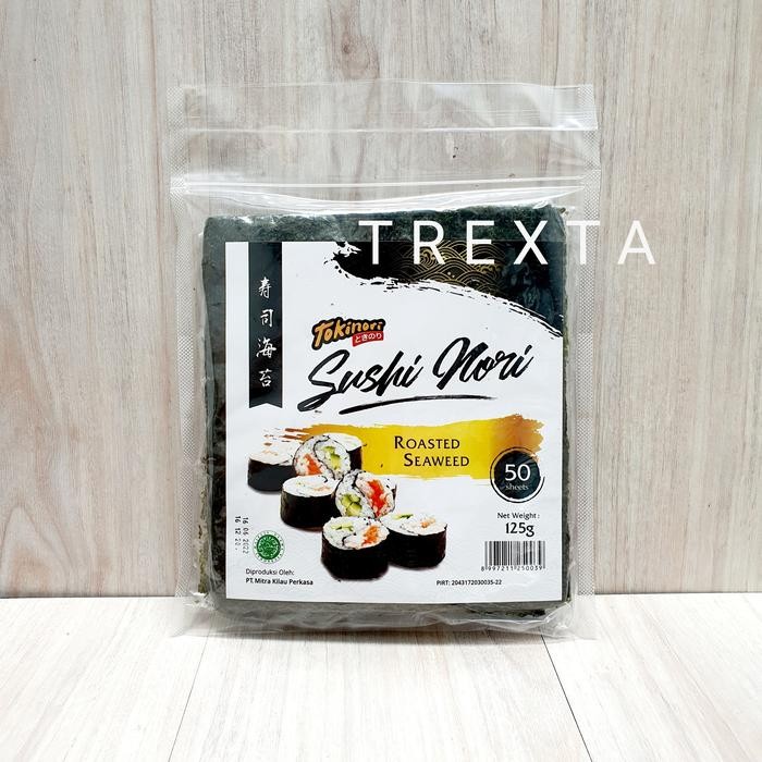 

PastikanDikirimLgsg- SUSHI NORI / ROASTED SEAWEED TOKINORI 50 SHEETS