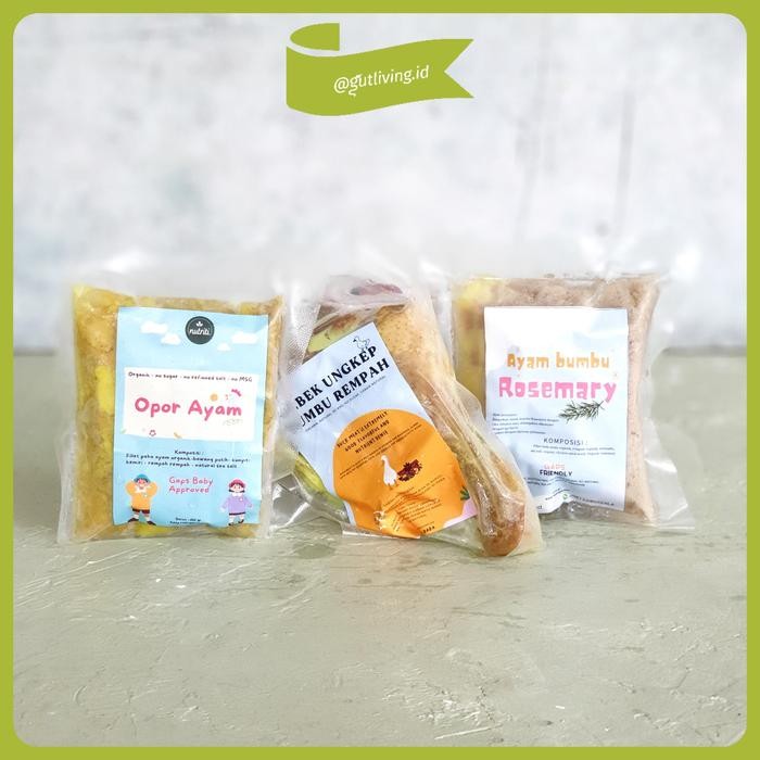 

PastikanDikirimLgsg- Ayam Bebek Bumbu Lauk Pauk Ungkep Natural Nutriti Bebas MSG Pengawet