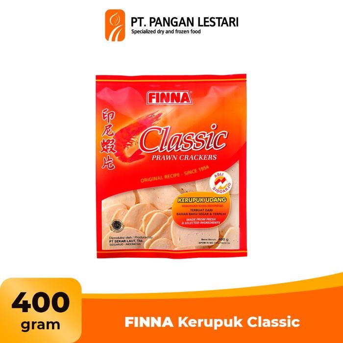 

PastikanDikirimLgsg- FINNA Kerupuk Udang Classic 400 gr