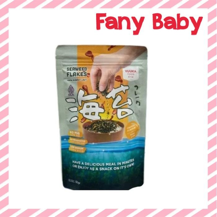 

PastikanDikirimLgsg- Yuuka Food Abon Rumput Laut Non MSG Original 50gr