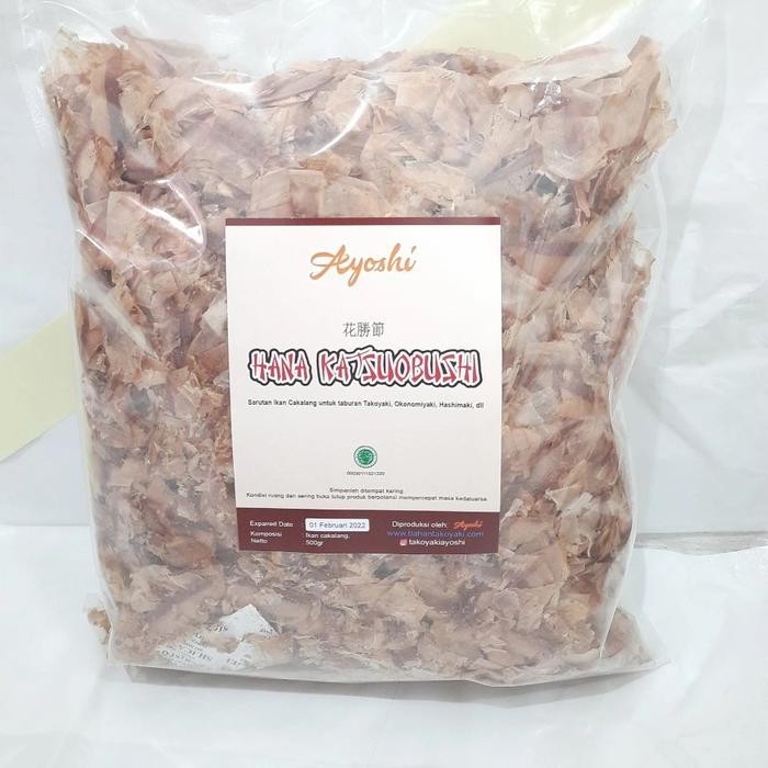 

PastikanDikirimLgsg- Hana Katsuobushi 500 gr HALAL MUI CERTIFIED Taburan Takoyaki Authentic
