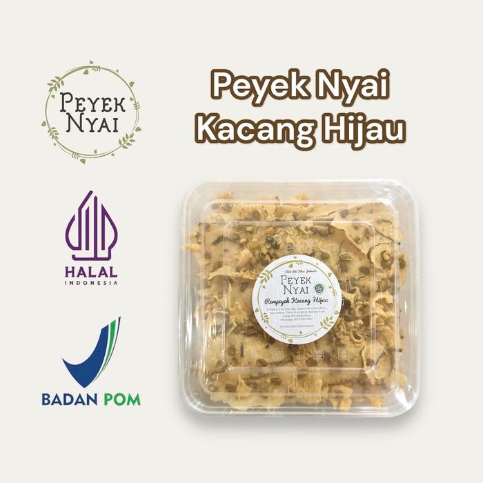 

PastikanDikirimLgsg- Rempeyek Peyek Nyai Kacang Hijau (Large)