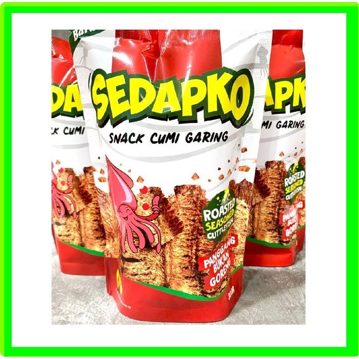 

PastikanDikirimLgsg- Snack Cumi Juhi Garing Sedapko - 30 gram