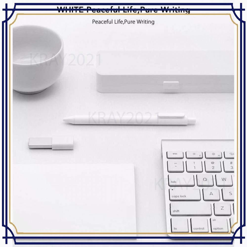 

PURE Pena Pulpen Bolpoin Gel 0.5mm 10 PCS - K1015 (B Ink)