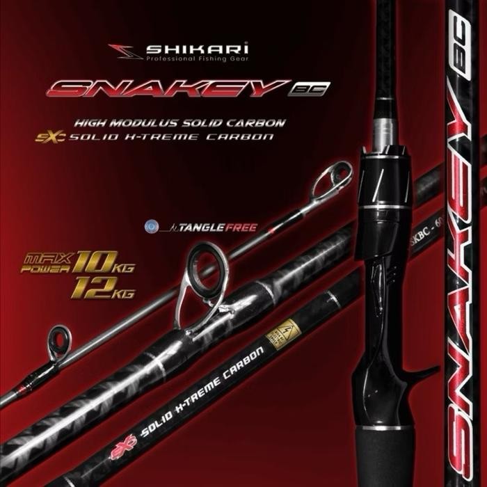 Shikari Snakey Bc 180Cm 7-15Lb & 8-17Lb Joran Pancing Bc