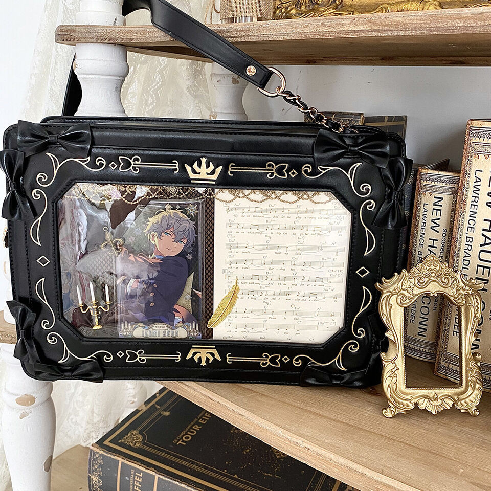 Inner Lolita Itabag Female Women Shouder Crossbody Bags Diy Ita Bag Cute Japanese Hot Girls Pu