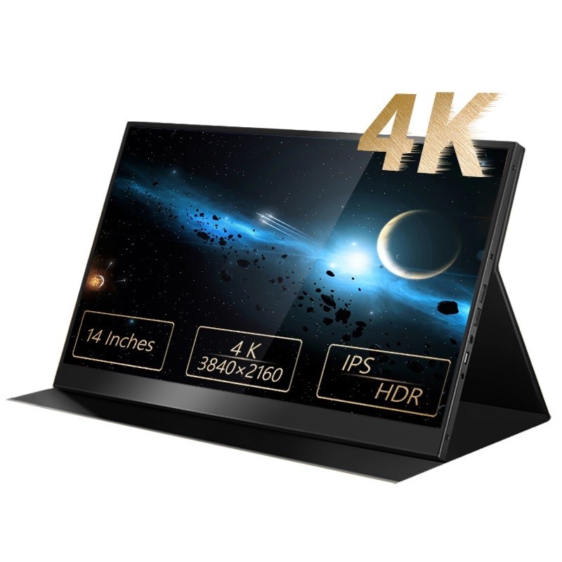 Top 14 Inches 4K IPS Portable Monitor Laptop Second Extended Screen Panel Gaming Monitor For X-Box S