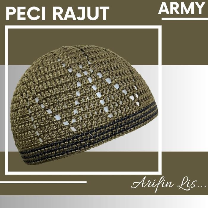 Elhaz- Peci Rajut Turki Dewasa Peci Rajut Yaman Peci Turki Ottoman Murah