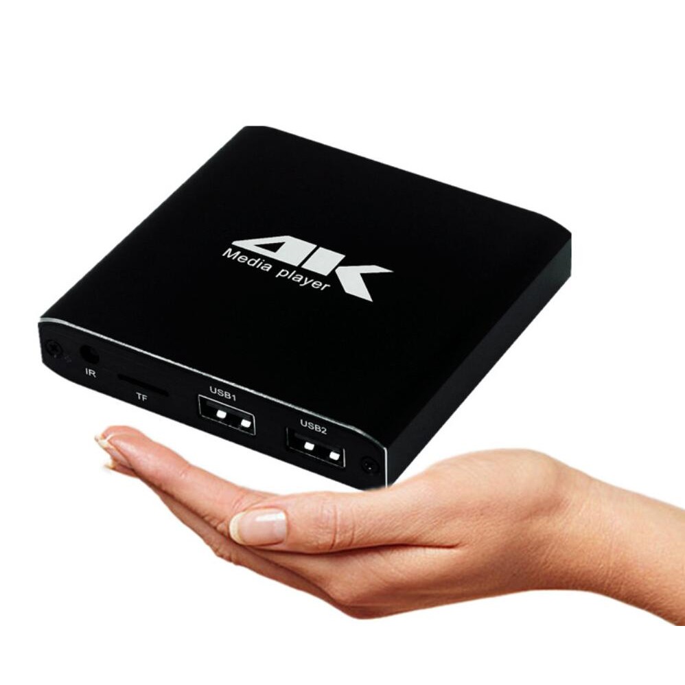 Newest Advertising Player Mini 4K Media Player Support Micro SD TF Card USB Disk 1080P Autoplay Full