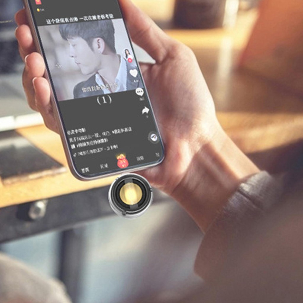 USB-C Mini Phone Speaker Plug and Play w/ Clear Bass Blue