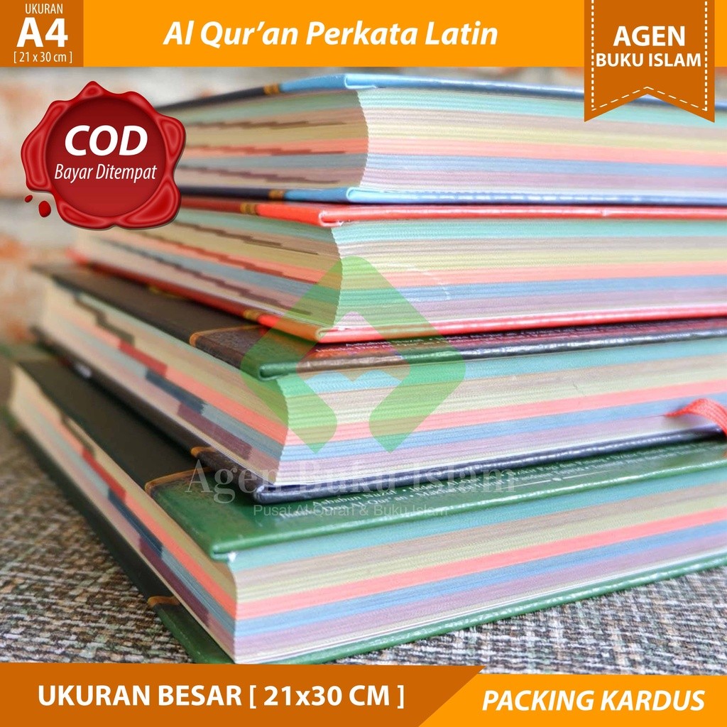 Al Quran Tafsir Per Kata Asy A4 - Al Quran Latin Besar - Al Quran Terjemah - 100%