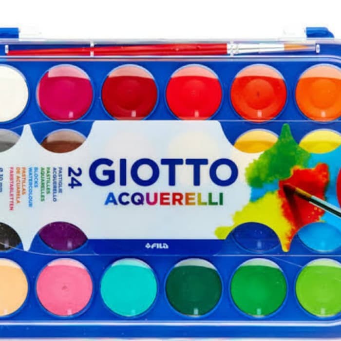 

CAT AIR UNTUK ANAK ACQUERELLI 24 WARNA FREE KUAS