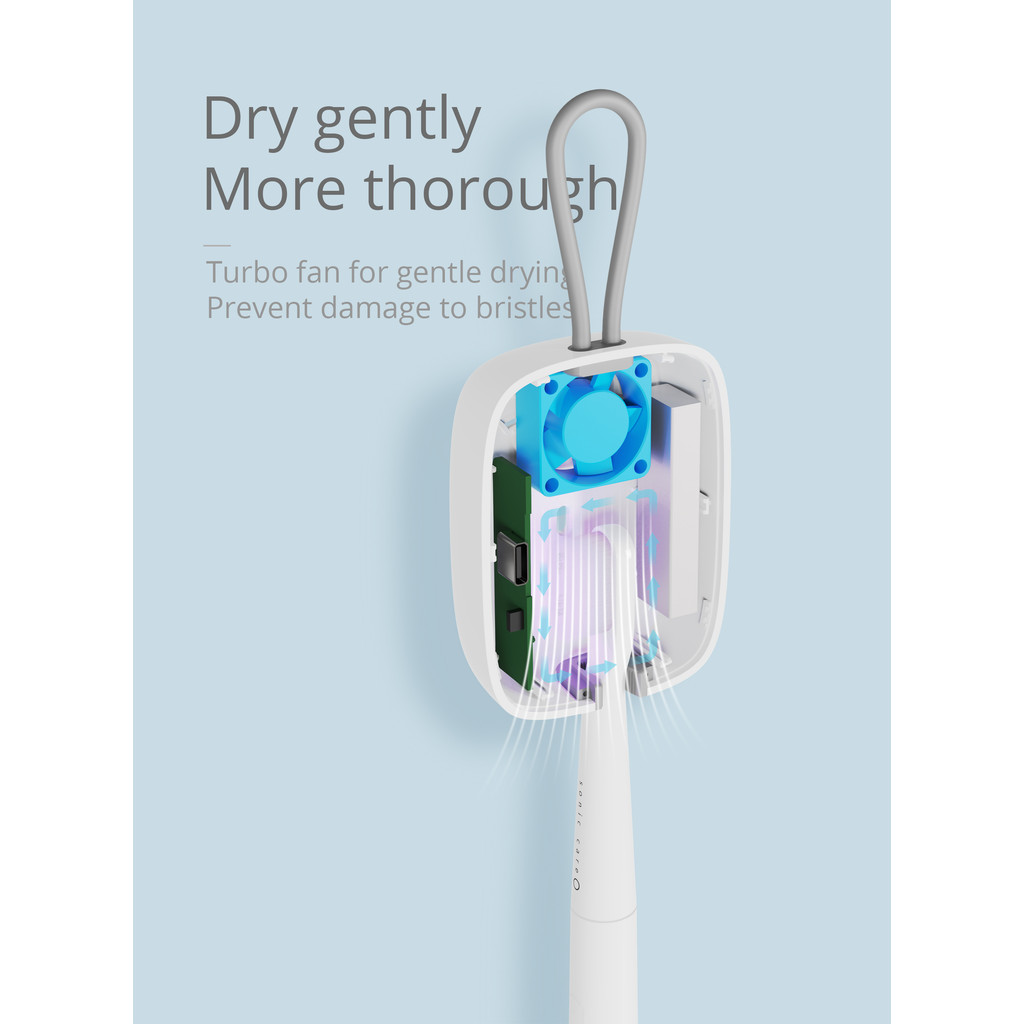 Portable UV Sterilizer Box Toothbrush Earbuds Jewelry Cleaner Personal Sanitizer for Xiaomi Oral B E