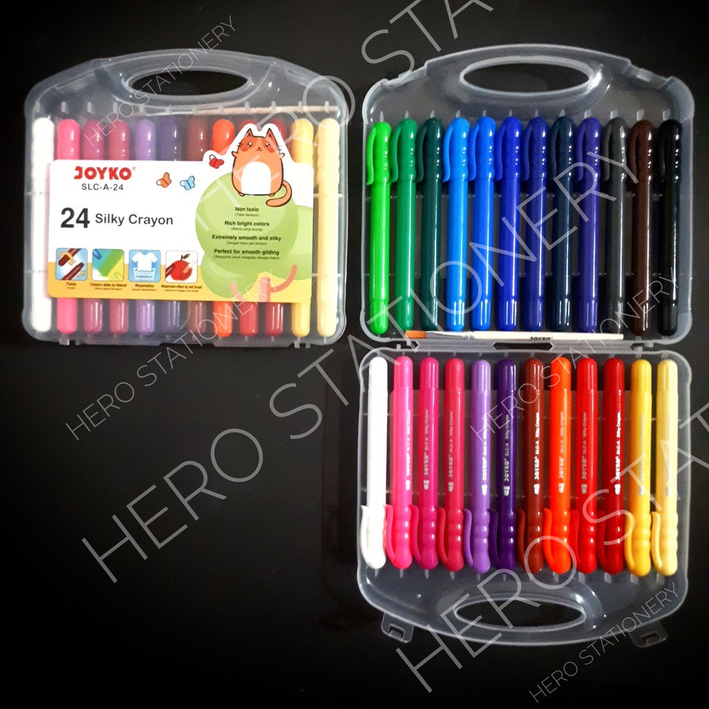 

Krayon halus y crayon 24 warna SLC-A-24
