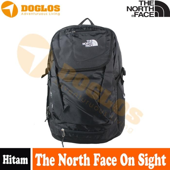 Daypack The North Face On Sight Traveling Outdoor Work Ransel Hitam