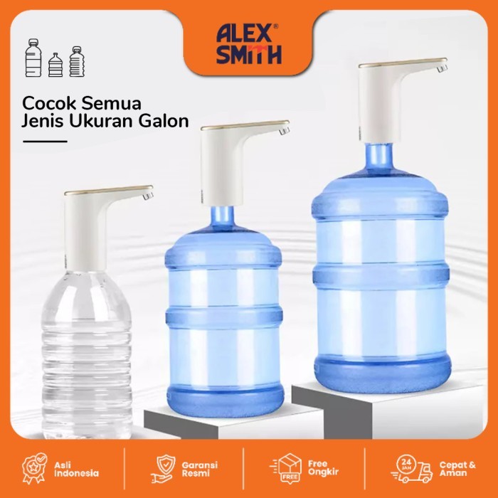 goto aquatic pompa galon elektrik dispenser air minum pump charge usb