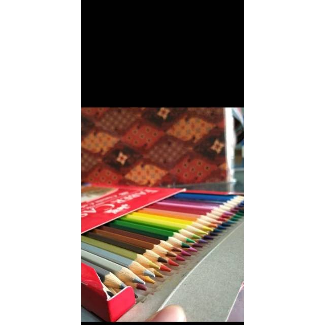 

PENSIL WARNA FABER-CASTELL ISI 48 WARNA PANJANG